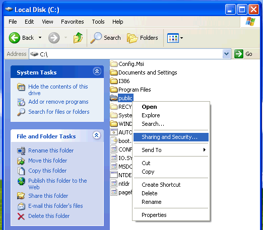 Technet Folder How to dump data to a network shared folder with JMobile | Exor ...